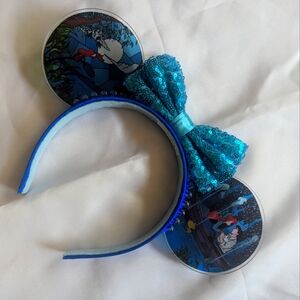 Disney Little Mermaid Ariel "Kiss the Girl" Headband Minnie Mouse Ears